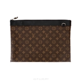 Louis Vuitton Pochette Discovery GM – Clutch nam hiện đại & chuẩn DNA LV