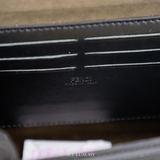 Fendi Baguette Bag – FF Canvas Black