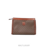 CELINE MACADAM CLUTCH BAG