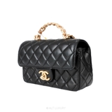 Chanel Classic Flap Top Handle Mini Bag