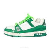 Louis Vuitton LV Trainer Sneakers – Xanh lá & trắng