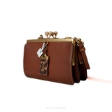 Coach 1941 Frame Bag 19 – Da cao cấp phối da rắn