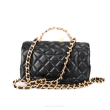 Chanel Classic Flap Top Handle Mini Bag