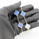 Vòng tay Van Cleef & Arpels Alhambra – màu xanh dương