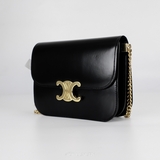 Celine Triomphe Shoulder Bag – Black