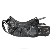 Balenciaga Classic Motorcycle Mini – Black