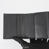 Chanel Coco Button Compact Wallet Black