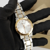 Burberry Swiss Made Watch – Two-tone Silver & Gold