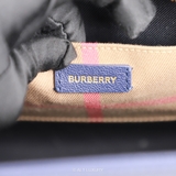 Burberry Halton Large Check Canvas & Cowhide Flap Bi-Fold Long Wallet