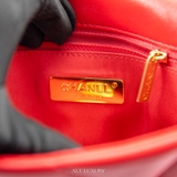 Chanel Leather Medium 19 Flap Bag – Sang trọng & thời thượng trong sắc đỏ quyến rũ