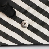 Kate Monogramme Saint Laurent Kate Monogram Small Striped Black White