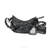 Balenciaga Classic Motorcycle Mini – Black