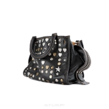 Coach Rogue Studded Glovetanned Leather – Black