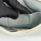 Chanel 19 O Case Grey Satin