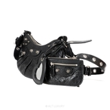 Balenciaga Classic Motorcycle Mini – Black