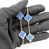 Vòng tay Van Cleef & Arpels Alhambra – màu xanh dương