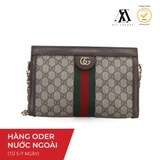 Gucci Chain Shoulder Bag Offdia GG Supreme Leather
