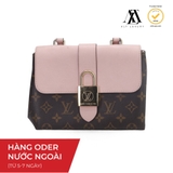 Túi Xách Louis Vuitton Locky BB Monogram Màu Nâu Hồng
