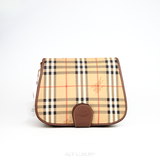 Burberry's Haymarket Check Crossbody Bag