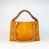 Túi Bottega Veneta Mount Chain với tay cầm gỗ