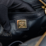 MCM Small Studded Visetos Stark Backpack