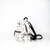 MCM X-Mini Stark Bebe Boo Backpack in Visetos White