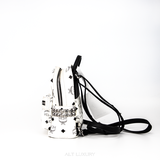 MCM X-Mini Stark Bebe Boo Backpack in Visetos White