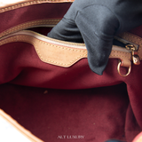 LOUIS VUITTON Monogram Multicolor Annie MM Tote Bag White