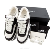 Giày Sneaker Chanel Trắng Nữ – Size 240 | Mới 99%