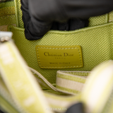 Túi Christian Dior Canvas Embroidered Toile De Jouy Small Travel Bag – Mới 95%