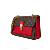 Túi Louis Vuitton Victoire Monogram Canvas Màu Cherry – Mới 98%