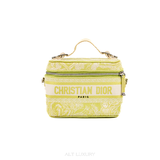 Túi Christian Dior Canvas Embroidered Toile De Jouy Small Travel Bag – Mới 95%