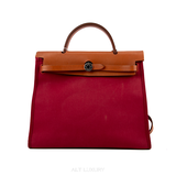 Túi Xách Hermès Herbag Zip 31 Toile Red