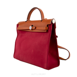 Túi Xách Hermès Herbag Zip 31 Toile Red