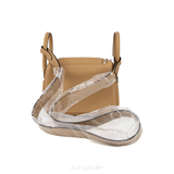 Túi HERMÈS Mini Lindy 20 Swift Verso – Màu Sesame & Bleu Brume – Chính Hãng, Mới 99%