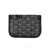 Ví Cầm Tay Goyard Mini Anjou Pouch Màu Navy – Goyardine Canvas – Mới 97%