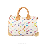 Túi Louis Vuitton Monogram Multicolor Speedy 30 Trắng – Chính Hãng – Mới 97%