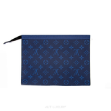 Túi Louis Vuitton Pochette Voyage MM Taigarama Xanh Dương – Chính Hãng – Mới 98% – Full Box