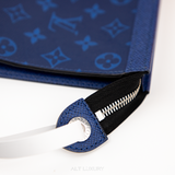 Túi Louis Vuitton Pochette Voyage MM Taigarama Xanh Dương – Chính Hãng – Mới 98% – Full Box