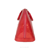 Louis Vuitton Alma GM Monogram Vernis Màu Đỏ Pomme D'Amour – Biểu Tượng Thời Trang – Mới 94% Kèm Dustbag