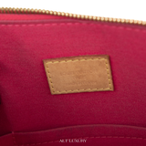 Louis Vuitton Alma GM Monogram Vernis Màu Đỏ Pomme D'Amour – Biểu Tượng Thời Trang – Mới 94% Kèm Dustbag