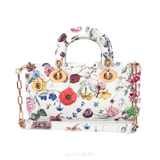 Dior Small Lady D-Joy Floral Regio – Biểu Tượng Thanh Lịch & Nữ Tính – Mới 98%, Kèm Dây và Dust Bag
