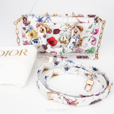 Dior Small Lady D-Joy Floral Regio – Biểu Tượng Thanh Lịch & Nữ Tính – Mới 98%, Kèm Dây và Dust Bag
