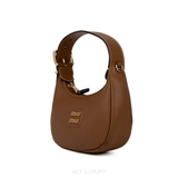 Túi MIU MIU Nappa Hobo Màu Caramel – Phong Cách Thanh Lịch &amp; Hiện Đại – Mới 98% Full Box