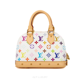 Louis Vuitton Alma BB Takashi Murakami Monogram Canvas Trắng – Mới 100%, Full Box – Tuyệt Tác Kinh Điển, Mẫu Hot Vượt Thời Gian