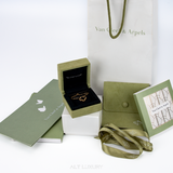 TRANG SỨC VAN CLEEF & ARPELS VINTAGE ALHAMBRA OLD MODEL MÀU ĐEN – BIỂU TƯỢNG MAY MẮN VÀ THANH LỊCH – MỚI 98% FULL BOX