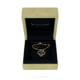 TRANG SỨC VAN CLEEF & ARPELS VINTAGE ALHAMBRA OLD MODEL MÀU ĐEN – BIỂU TƯỢNG MAY MẮN VÀ THANH LỊCH – MỚI 98% FULL BOX