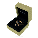 TRANG SỨC VAN CLEEF & ARPELS VINTAGE ALHAMBRA OLD MODEL MÀU ĐEN – BIỂU TƯỢNG MAY MẮN VÀ THANH LỊCH – MỚI 98% FULL BOX