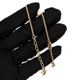 Vòng Tay Louis Vuitton Iconic Crystals Mạ Vàng Gold – Sang Trọng, Thanh Lịch – Mới 98% Full Box