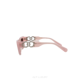 Kính Mắt Gentler Monster x Jenny Phiên Bản Màu Hồng – Vintage Punk Square Sunglasses – Unisex – Mới 90%